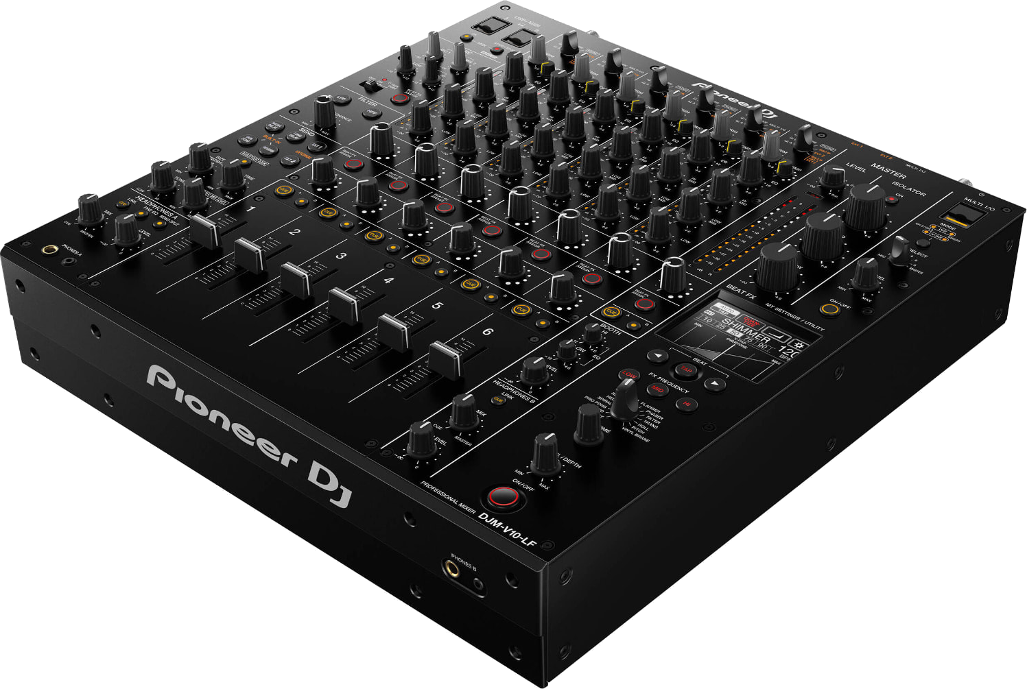 Pioneer DJ DJM-V10-LF available for hire from CUE DEPT