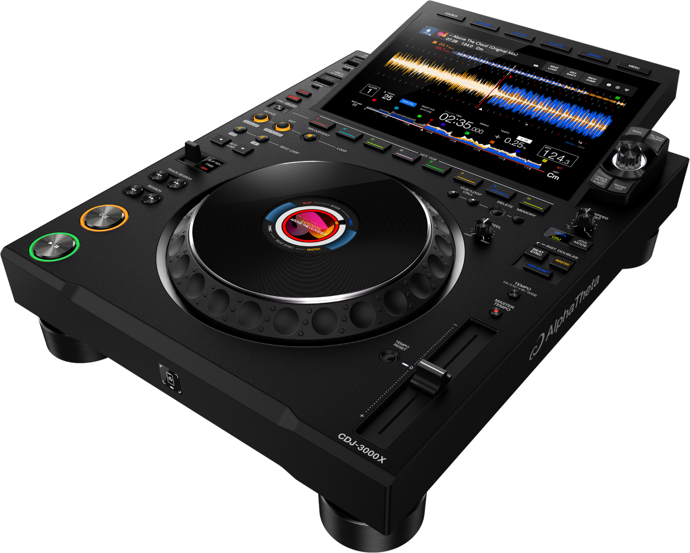 AlphaTheta CDJ-3000X available for hire from CUE DEPT
