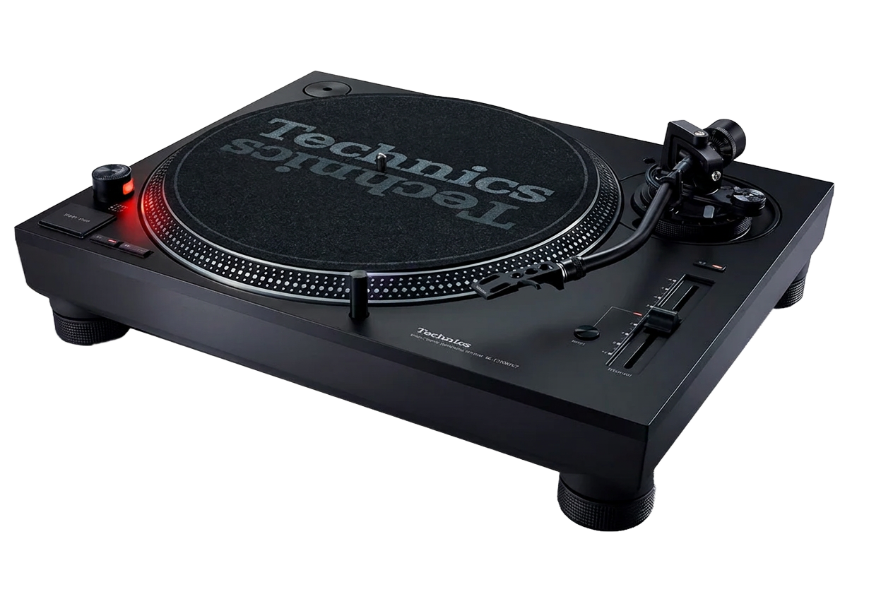 Technics SL1210 MK7 available for hire from CUE DEPT